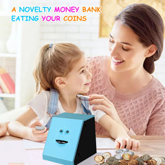 AOZBZ Face Bank coin-slot ready for coin drop and storage