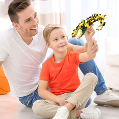 apcute Eco-friendly ABS plastic construction emphasizes safe building for kids' projects.