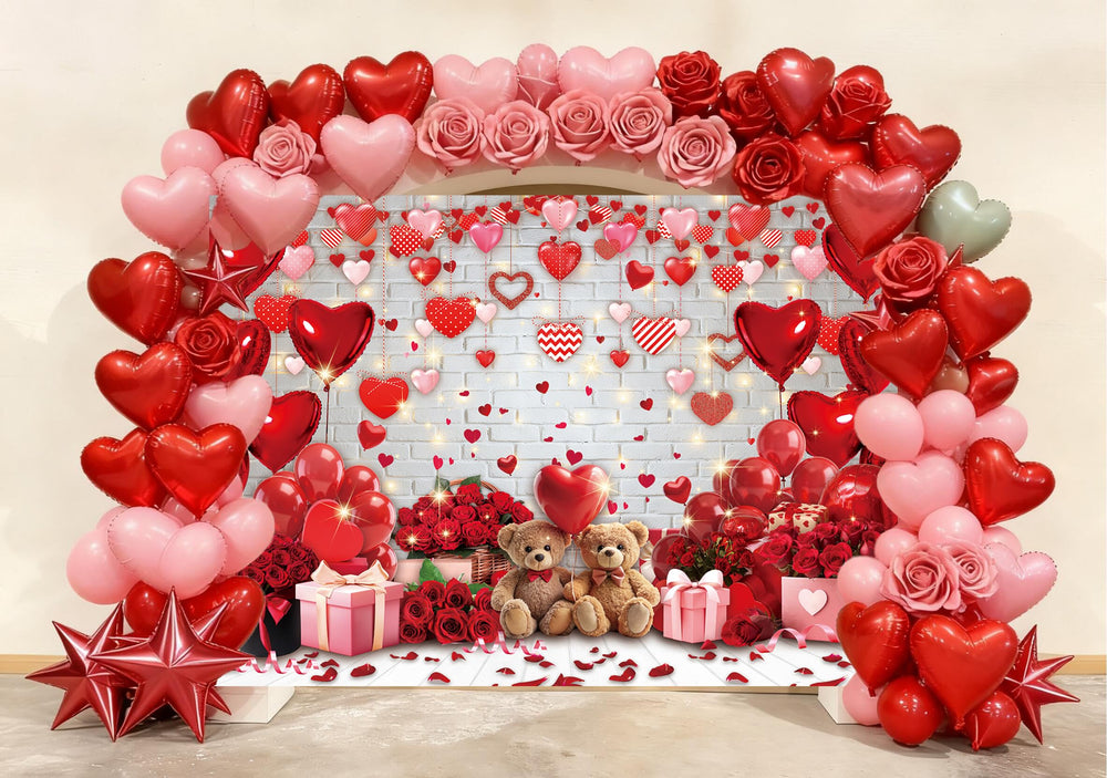 APDECCLK ideal for weddings and bridal showers as a theme wall.