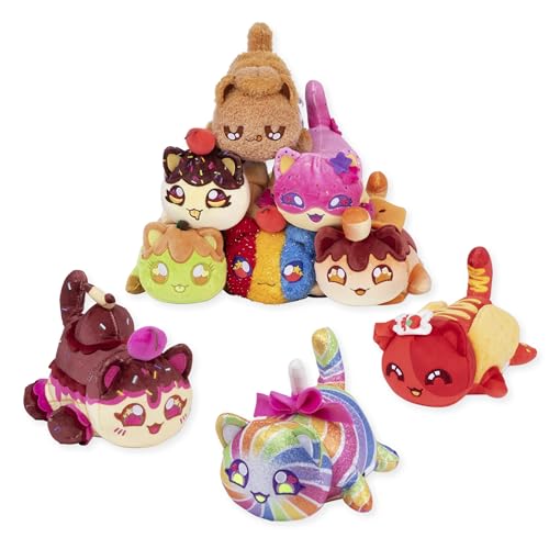 Aphmau MeeMeow Series 7 Onion Ring Cat plush ideal for display and play.