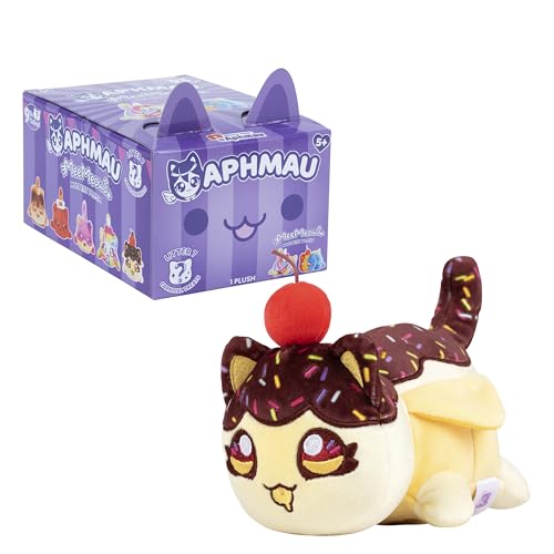Aphmau MeeMeow Series 7 Sundae Cat plush perfect companion for cozy moments.