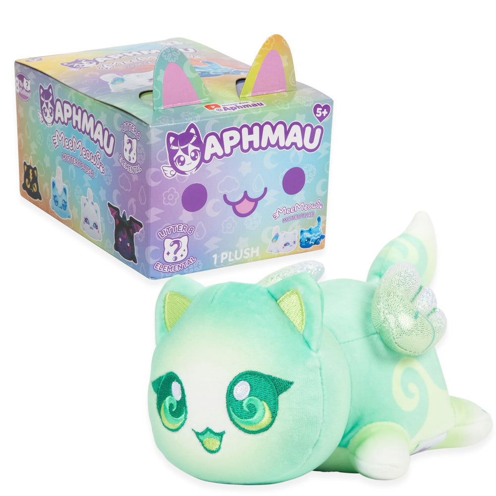 Aphmau MeeMeow 6inch plush, matte finish fabric.