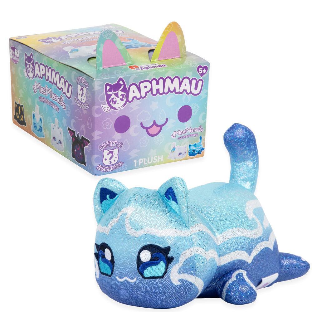 Aphmau MeeMeow 6inch reveal box, exciting unboxing moment.