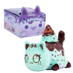 Aphmau MeeMeow Ice Cream Sherbet Cat plush bright collectible.