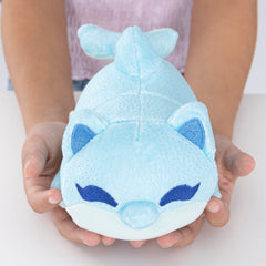 Aphmau MeeMeow Undersea Seahorse Cat plush for bright-eyed playtime.