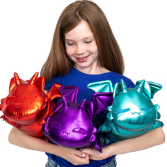 Aphmau MeeMeows 11-inch Gold Dragon plush, collectible treasure for fans.