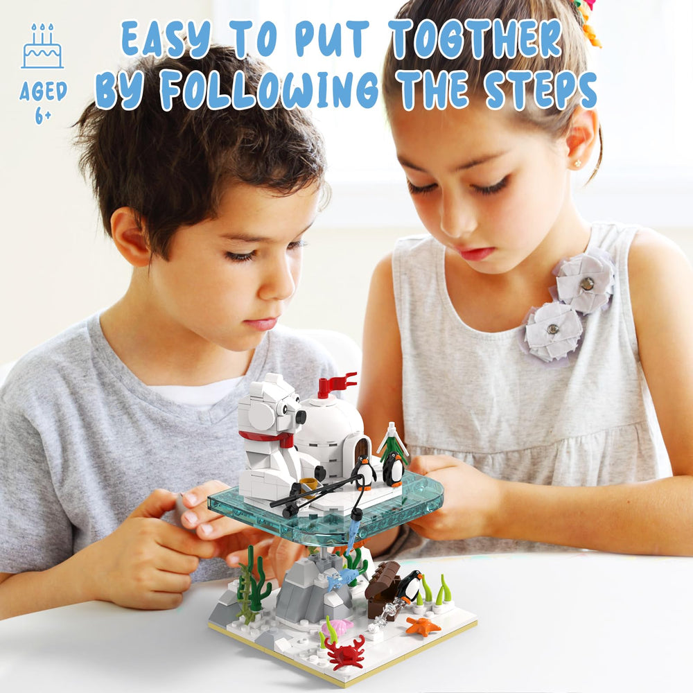 Aphpaio ABS plastic bricks ensure long-lasting, non-toxic playtime.