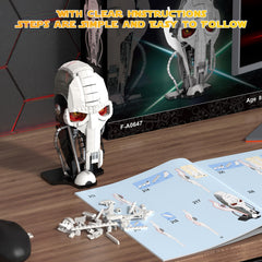 aphpaio Collection Space Wars figures kit sparks creativity during building.