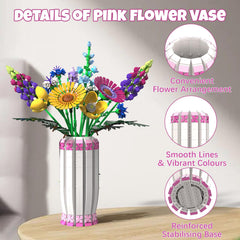 aphpiao finished vase size 20.5x13x5.5 cm suitable for desk display