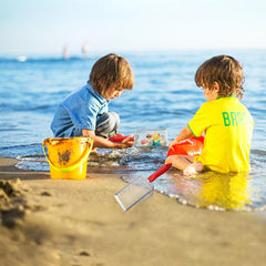 Apidgrowth Red Beach Toy with compact design ideal for outdoor play