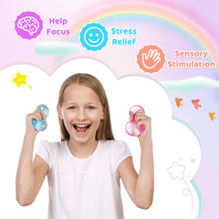 APLIST Squishy Fidget Stress Cube purple delivers quiet, satisfying squeezes in busy classrooms