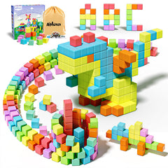 Apluses magnetic blocks 100-pcs set enables creative building and STEM exploration.