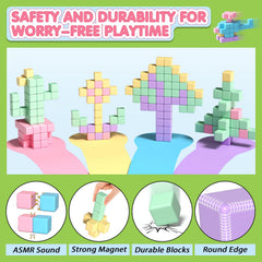 Apluses STEM toy for ages 3-5 that develops spatial reasoning