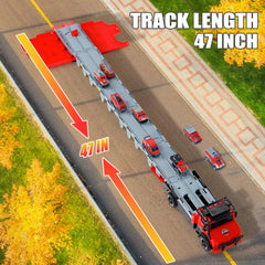 APOBATK six small cars support competitive, cooperative play.