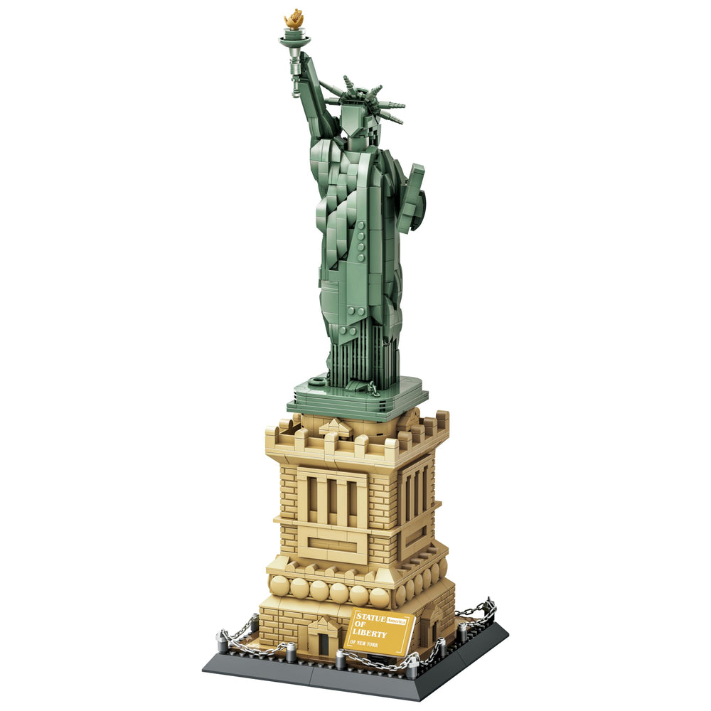 Apostrophe Games 1,409-piece architecture kit invites extended building sessions.