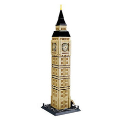Apostrophe Games Big Ben construction process captures a satisfying step-by-step build for families.