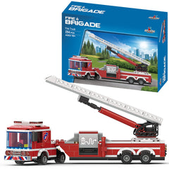 Apostrophe Games Fire Truck building set with 294 pieces for imaginative rescue play.