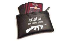 Apostrophe Games Mafia role cards show 38 unique characters for social deduction