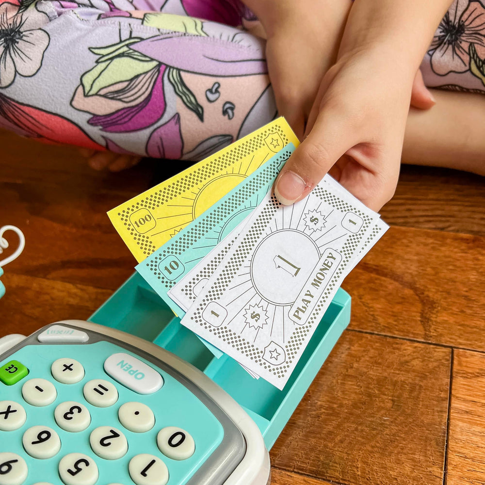 Apostrophe Games Opoly money ideal for DIY board games and creativity.