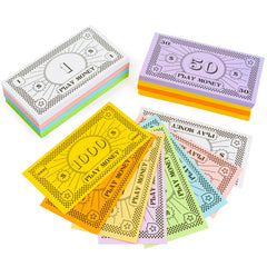 Apostrophe Games Opoly money educational use supporting basic math concepts.