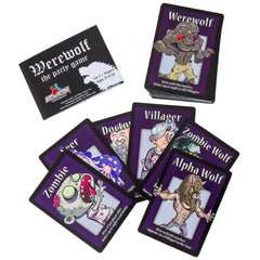 Apostrophe Games Werewolf game pack supports large groups for lively party nights.