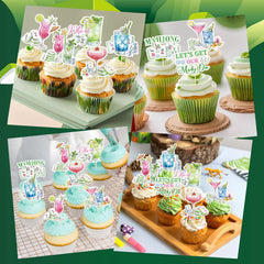 Aposwow mahjong cupcake picks are disposable and hygienic for parties