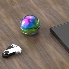 Apqdw kinetic desk ball optical-illusion shows a mesmerizing rotating pattern on your desk.