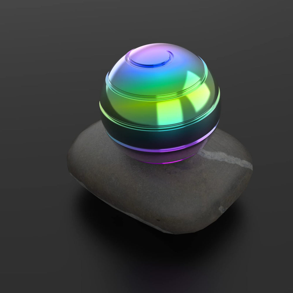 Apqdw kinetic desk ball pocket-size easy to carry for on-the-go focus.