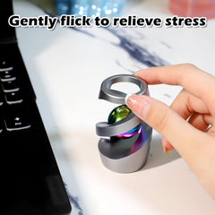 Apqdw gray office desk setup, minimal distraction accessory