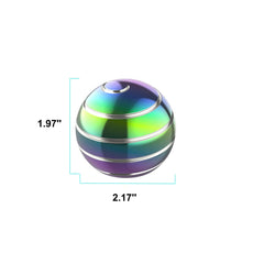 Apqdw kinetic desk toy shows rotation action to aid concentration during brainstorming.