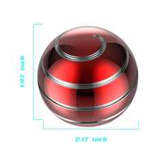 Apqdw Kinetic Desk Toy spin ball closeup for tactile stimulation.