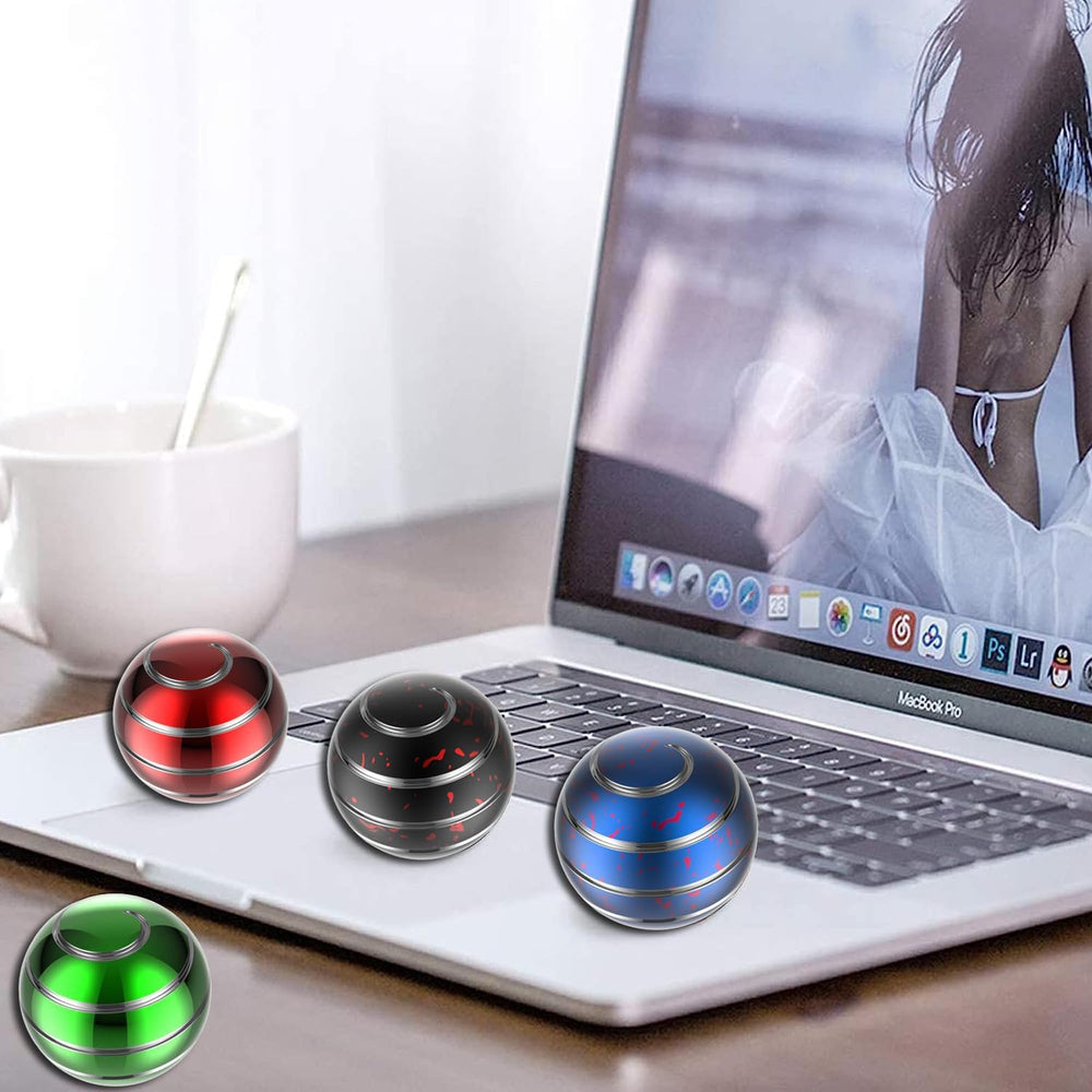 Apqdw kinetic spinning ball spiral rotation for mindful breaks.