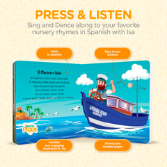 Battery compartment image highlights easy swap for long-lasting play sessions.