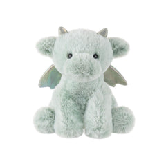 Apricot Lamb green dragon dinosaur plush, 8-inch cuddly toy for kids