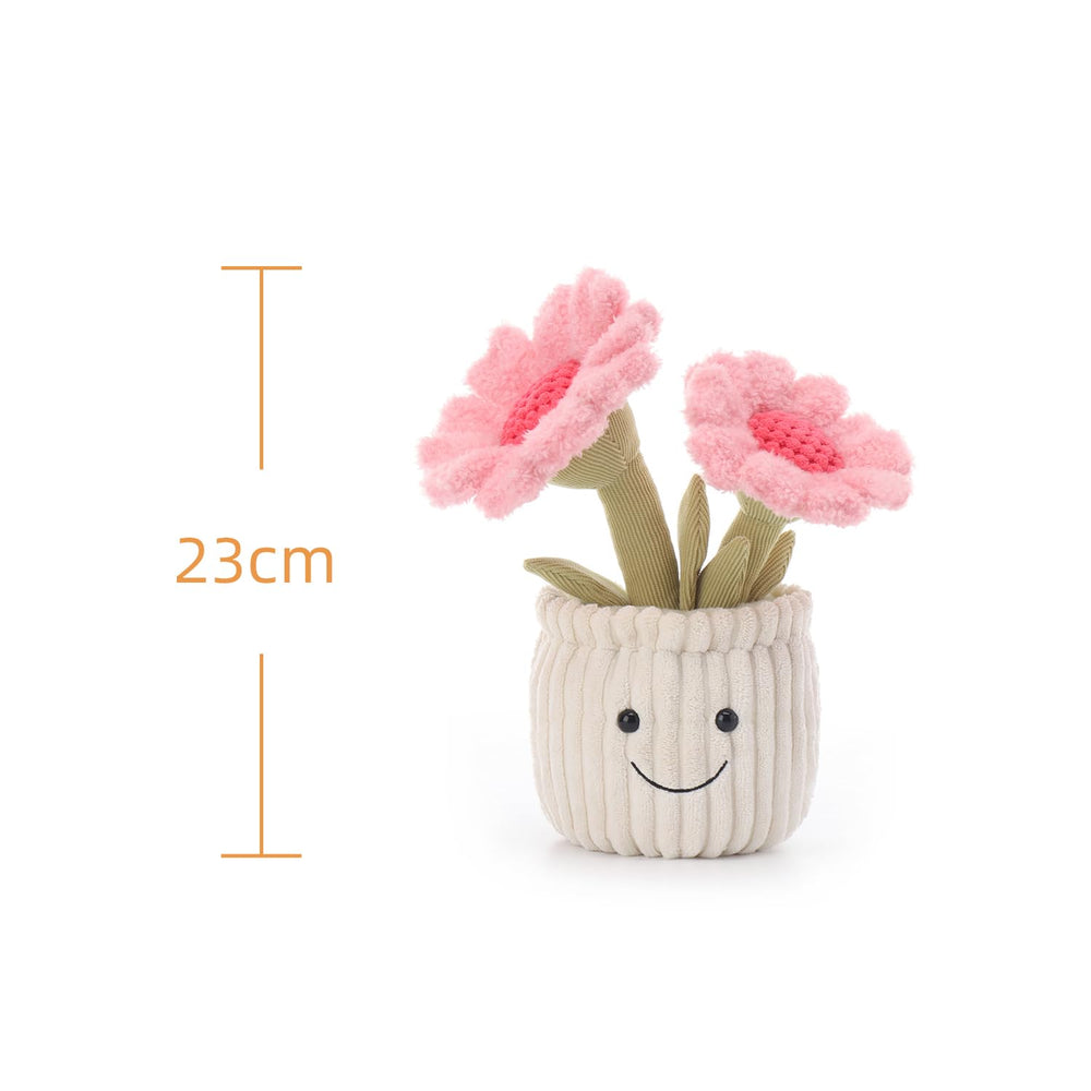 Apricot Lamb portable plush is ideal for travel and outdoor trips.