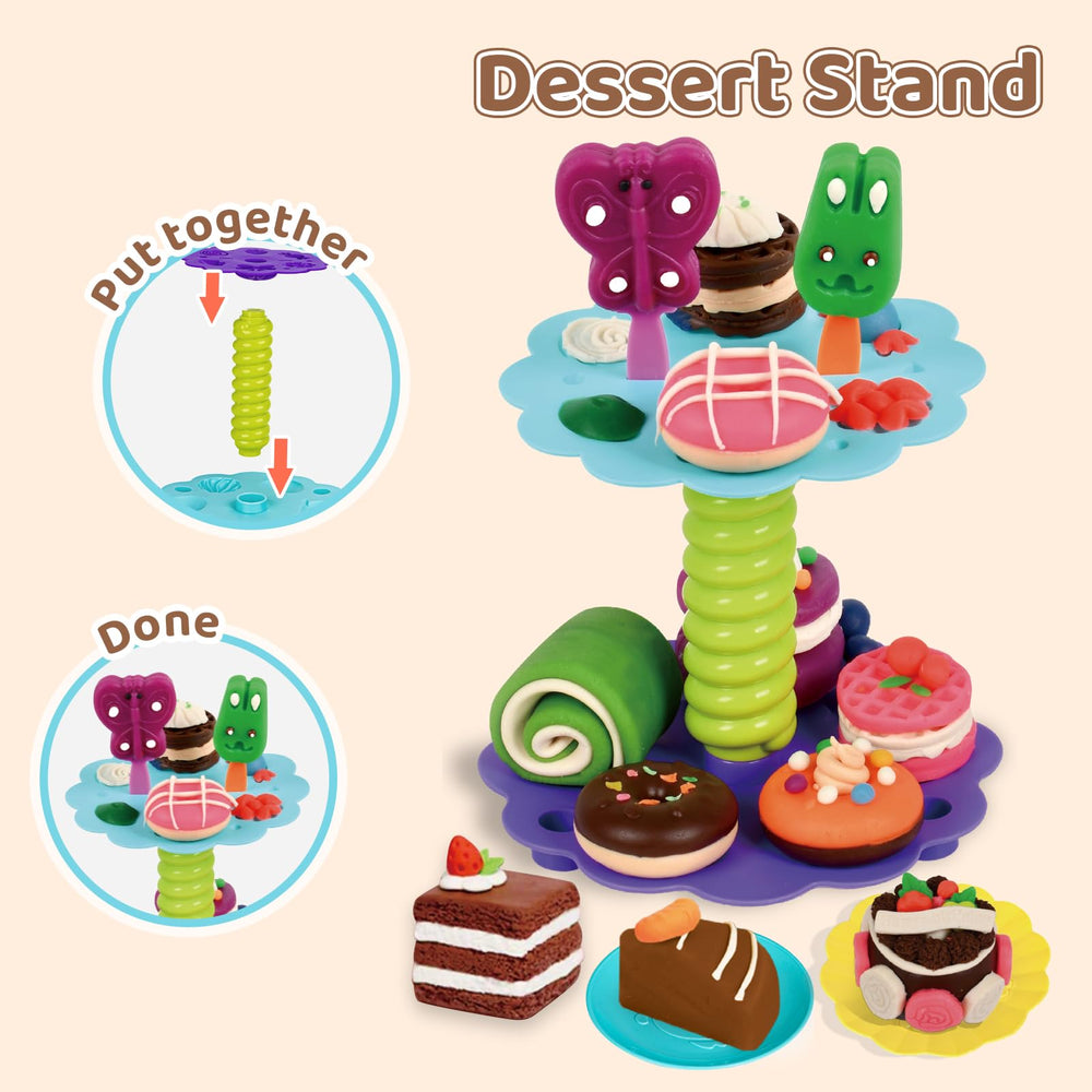 Aprilwolf colorful accessories enhance color recognition and fine motor play