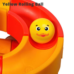 Aprilwolf Duck Slide yellow ducks and balls slide along designed tracks.