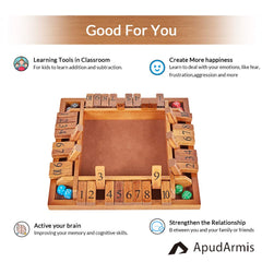ApudArmis-pine-wood-construction—durable board with soft felt to dampen sound.