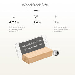 ApudArmis pinewood blocks with rounded edges for safe family use.
