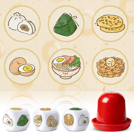 APUDWN Bau Cua Ca Cop mat with dim sum art for festive Vietnamese gatherings.