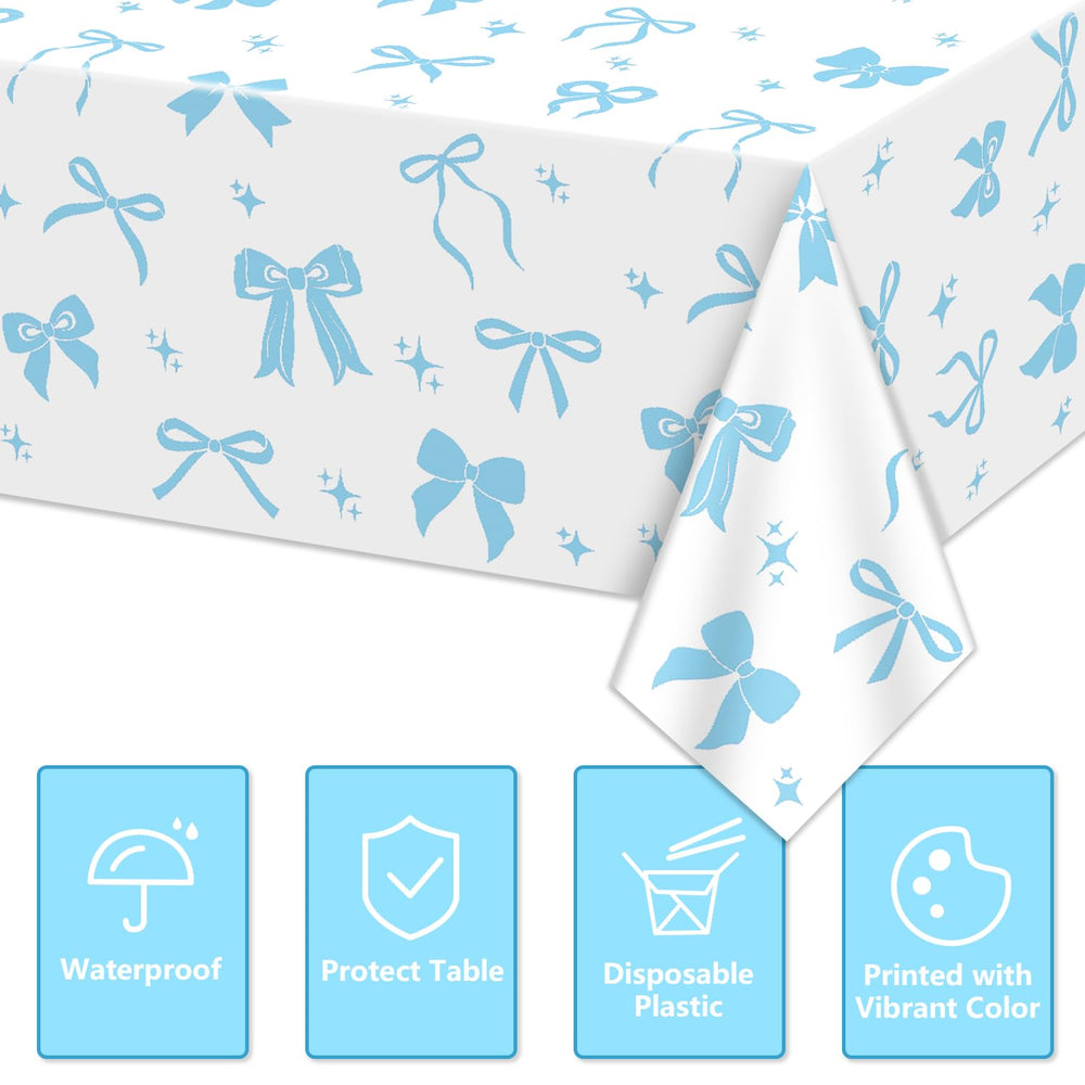 APUXXJUPA bow-theme decor detail enhances birthday and showers styling