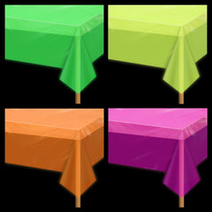 APUXXJUPA orange glow tablecloth glowing nicely for nighttime ambience and visibility