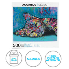 AQUARIUS 16 by 20 inch puzzle size fits standard display spaces