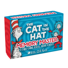 Aquarius Cat in the Hat Memory Master box front with Dr. Seuss branding.
