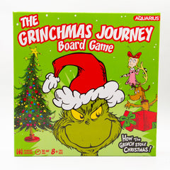 AQUARIUS Grinchmas Journey gift-ready box highlighting perfect holiday gift