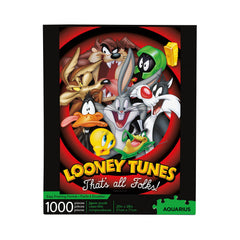 AQUARIUS Looney Tunes 1000-piece puzzle ready for family game night