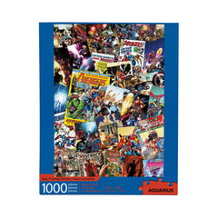 Aquarius Marvel Puzzle box collage artwork, ideal for display and gifting to fans