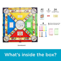 AQUARIUS Seinfeld Festivus board game pieces and tokens, bright components for lively rounds.