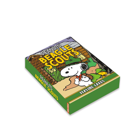 Aquarius Snoopy Beagle Scouts deck spread for a cozy family game night