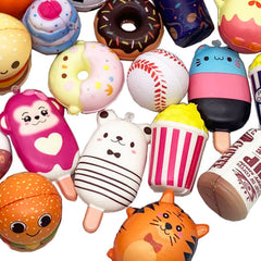Aqueens kawaii buns provide gentle squish for creative playtime